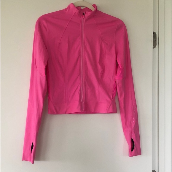 lululemon athletica Pink Zip-Up Sweatshirt NWOT - Picture 7 of 15